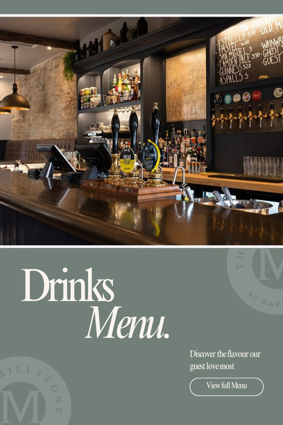 Drinks Menu